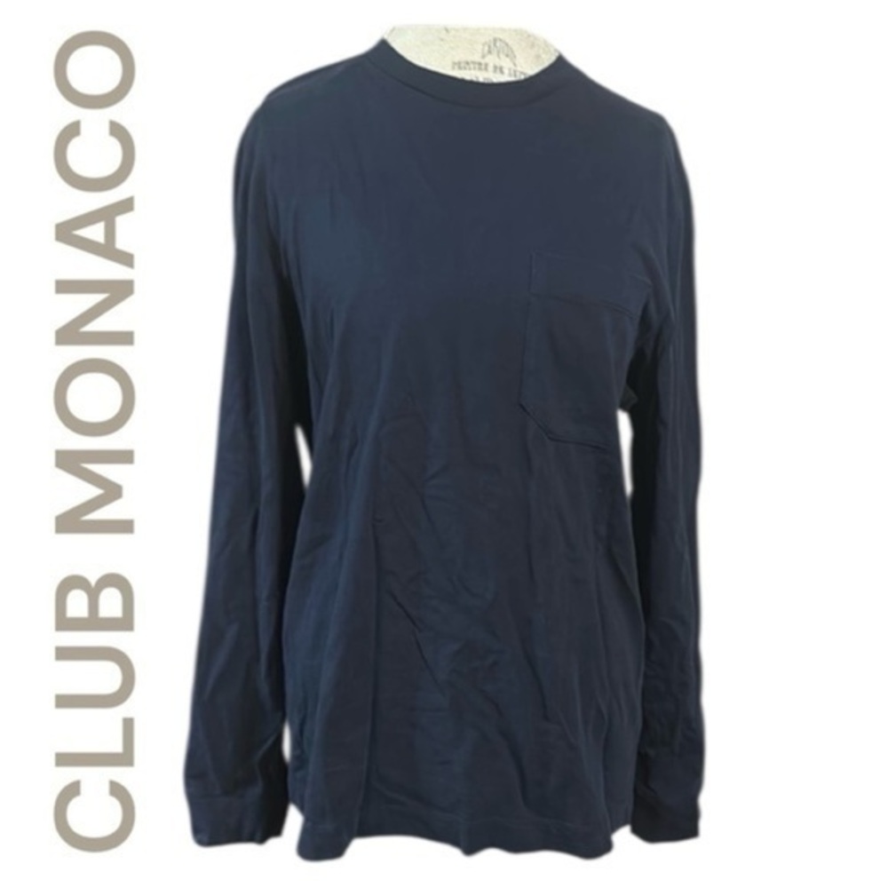 Club Monaco Navy Blue Men's Shirt  GB1